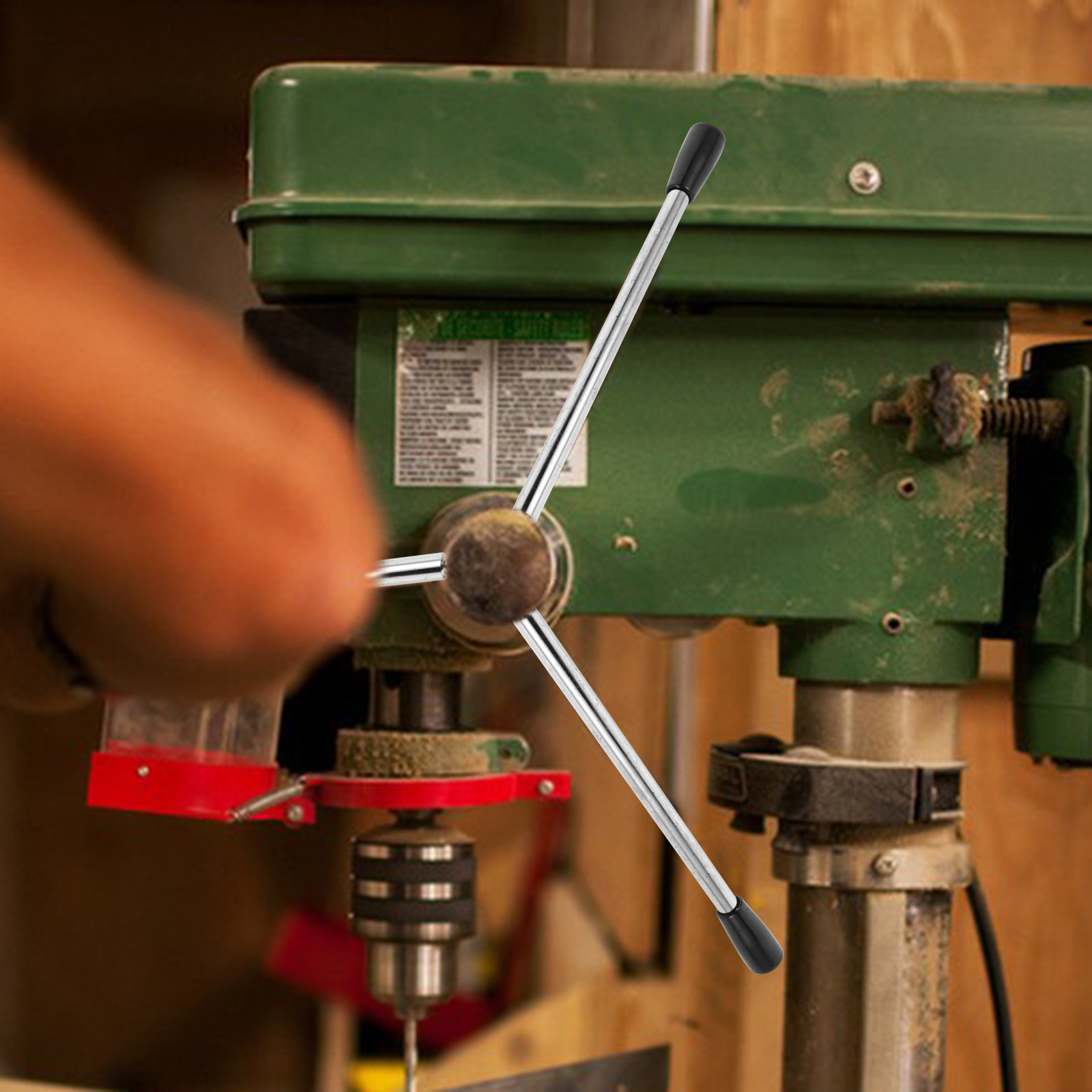 Drill Press - 2Pcs Bench Drill Handle M8 Revolving