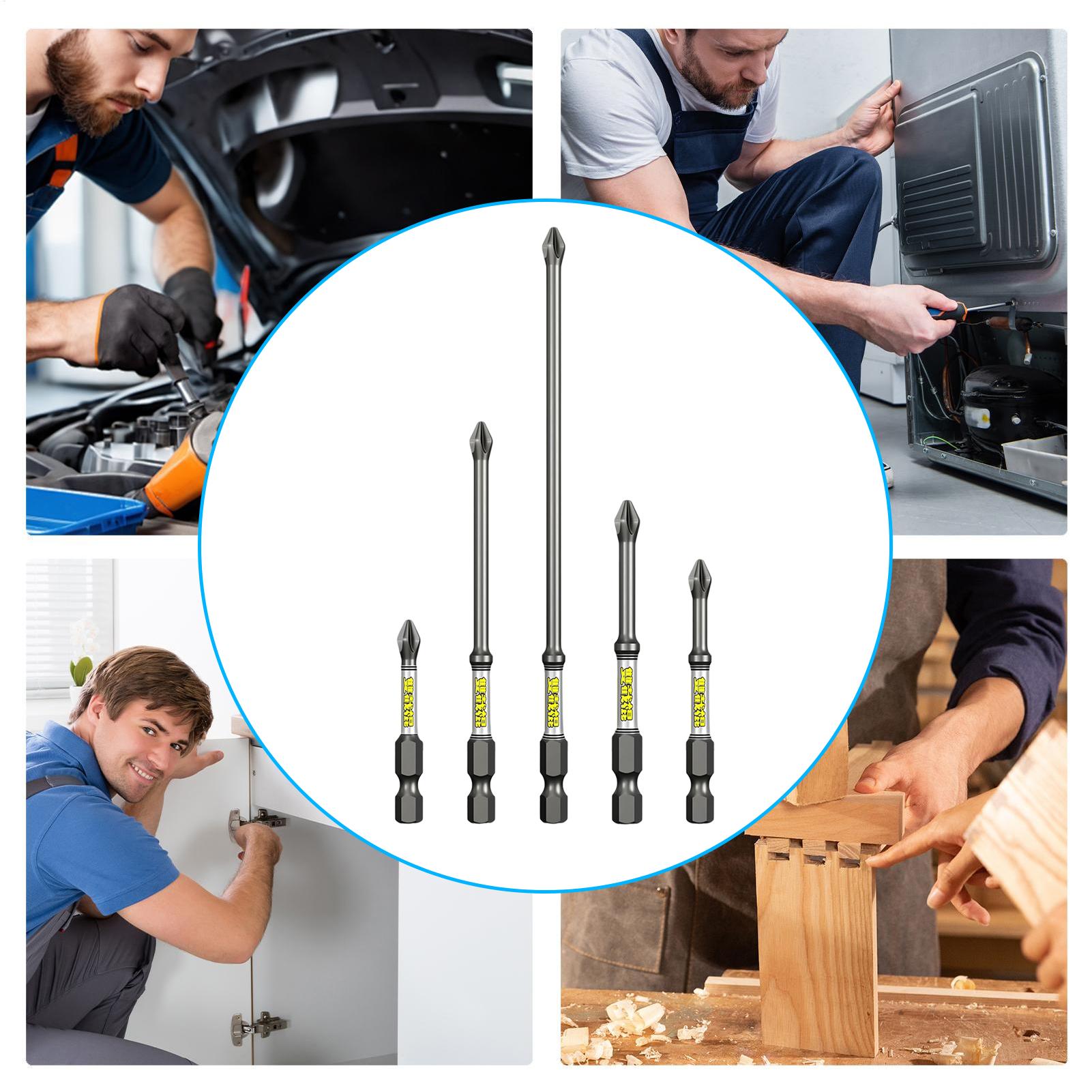 Drill Screwdriver Bit Set 5-Pi - đánh giá và giá Screwdriver Set