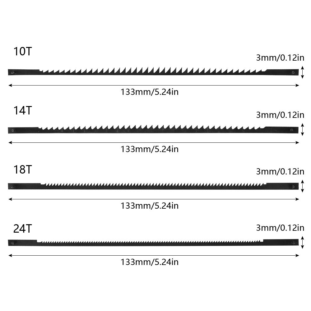 Carbon Steel Scroll Saw Blade  - đánh giá và giá Hacksaw