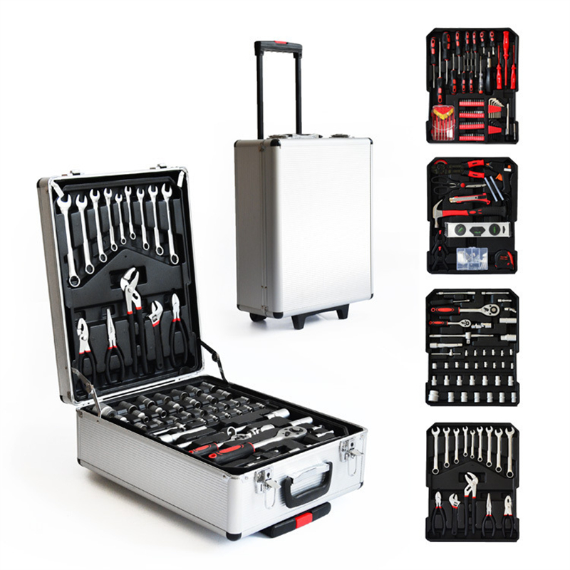186 Pieces Aluminum Case Troll - đánh giá và giá Tool Set