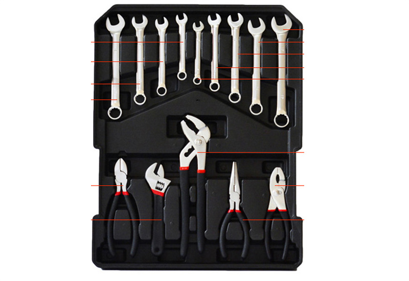 186 Pieces Aluminum Case Troll - đánh giá và giá Tool Set