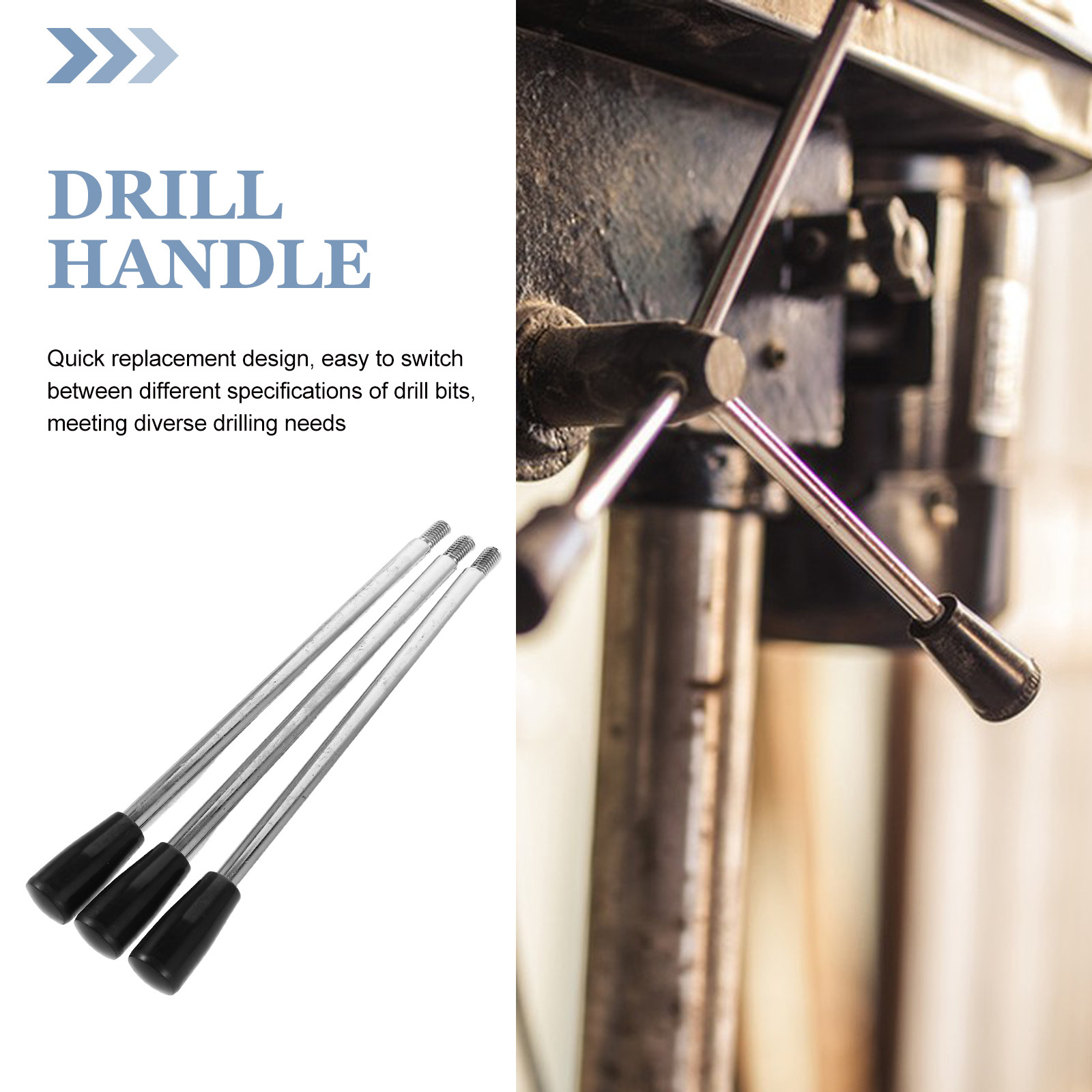 2Pcs Bench Drill Handle M8 Rev - đánh giá và giá Drill Press