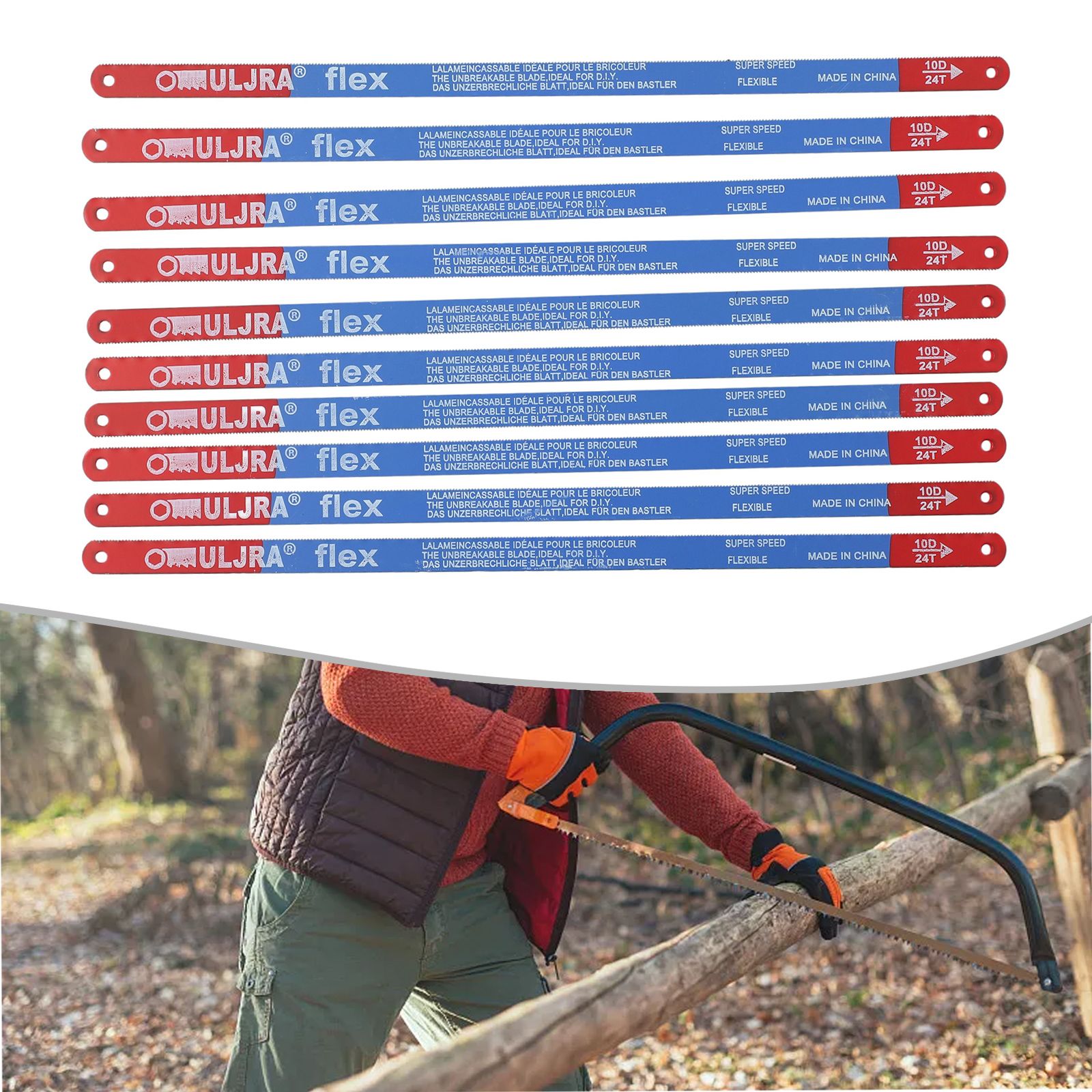 10Pcs/Set 14T/18T/24T Hacksaw  - đánh giá và giá Hacksaw