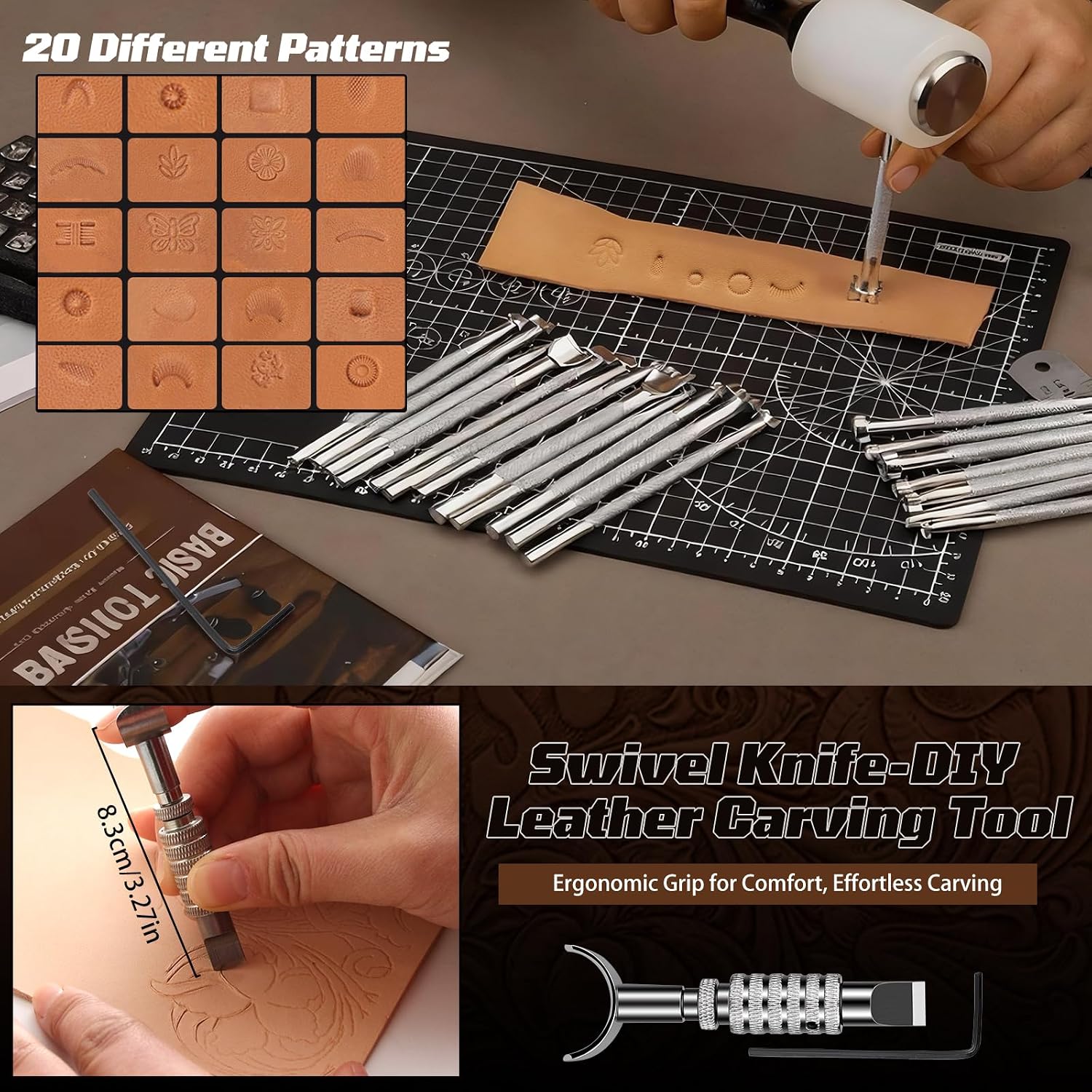 Leather Working Kit, Leather W - đánh giá và giá Tool Bag