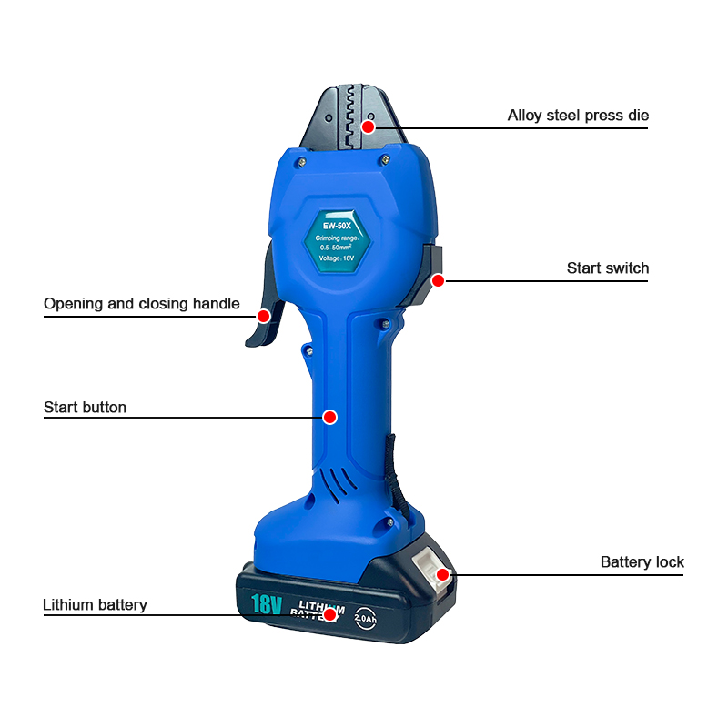 EW-50X Rechargeable Crimping T - đánh giá và giá Pliers